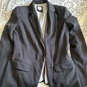 Black blazer. Fully lined